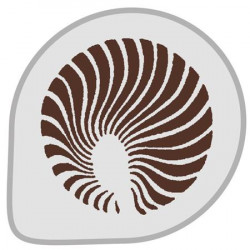 Stencil na dort záře