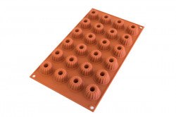 Silikonová forma na čokoládu mini bábovky 240ml na 24ks