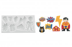 Silikonová formička superhrdina