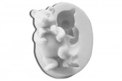 Silikonová formička medvídek 65x30mm