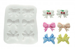 Silikonová formička mašličky 35x25mm