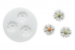 Silikonová formička kopretiny 24x24mm