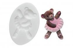 Silikonová formička medvídek 91x155mm