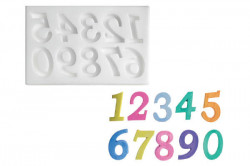 Silikonová formička číslice 27x17mm