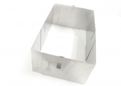 Nastavitelná forma hranatá střední (výška 12cm)