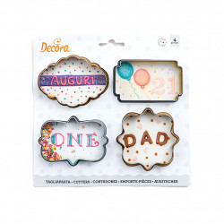 Vykrajovátka rámečky 4ks