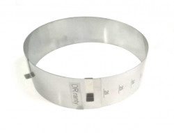 Nastavitelná forma kruhová 22-26 cm (výška 8cm)