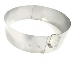 Nastavitelná forma kruhová 26-34 cm (výška 8cm)