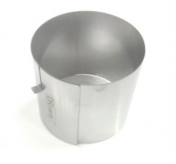 Nastavitelná forma kruhová 15-21 cm (výška 14cm) BEZ MĚŘÍTKA