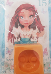 Silikonová forma obličej