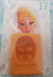 Silikonová forma obličej Popelka