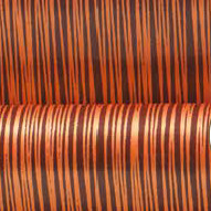 Transfer fólie 40x25cm Bronzové čárky