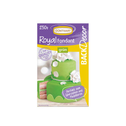 Královský fondán, zelená 250g