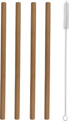 Nápojové brčko 4 ks s kartáčkem 151432 Orion