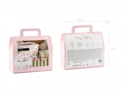 Set party dekorace, motiv kočka