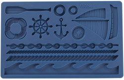 Silikonová forma, plachetnice a moře