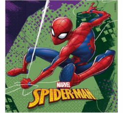 Papírové ubrousky Spiderman 33x33cm 20ks