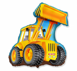 Fóliový balónek bagr 60cm - Godan