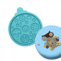 Silikonová formička - ozubená kolečka 10,5cm - Cakesicq