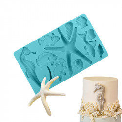 Silikonová forma moře 20x11,5cm