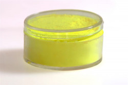 Prachová barva neonová žlutá 10g