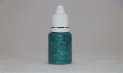 Gel na povrchy s glitry 15ml Aqua modrá