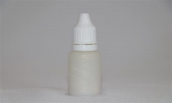 Gel na povrchy s glitry 15ml perleťově bílá