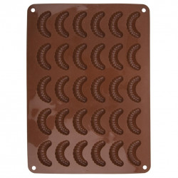 Silikonová forma na pečení rohlíčky