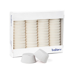 Košíčky na muffiny bílé 600ks 55x45mm