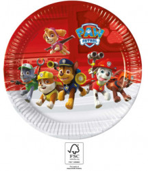 Papírový talíř na párty 23cm Paw Patrol