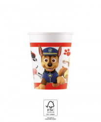 Papírové kelímky 200ml Paw Patrol