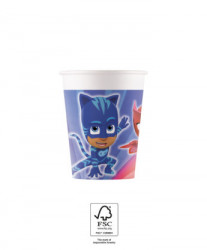 Papírové kelímky 200ml PJ Masks