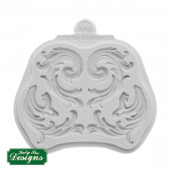 Silikonová forma zakřivené rozkvět