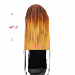 Štětec zakulacený číslo 4