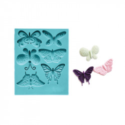 Silikonová formička motýl