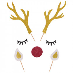 Zápich do dortu jelen