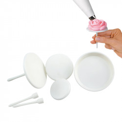 Cukrářské hřebíky plastové sada 4ks