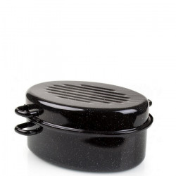 Oválný smaltovaný pekáč 38 cm - Belis