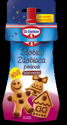 Zdobicí poleva tmavá kakaová 140g