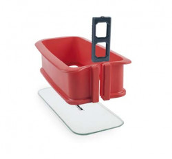 Rozkládací forma 28x13cm se skleněnou základnou