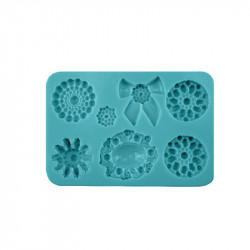 Silikonová formička brože 13x8,5cm