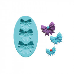 Silikonová formička mašličky 9x5,5cm