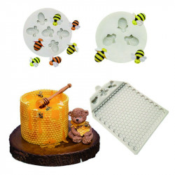 Silikonová forma - medový dort 17x13cm