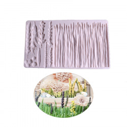 Silikonová formička luční kvítí 20x12cm