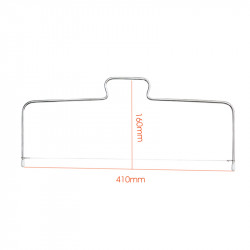 Kráječ dortu 40cm strunový