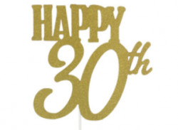 Zápich do dortu šťastných 30 let