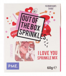 Zdobení na dort - láska 60g