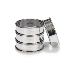 Ráfky na tartaletky kruh 8cm 4ks