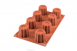 Silikonová forma Canelé 8x5,5x5cm 736ml