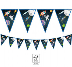 Girlanda Vesmír vlaječky 2,3m